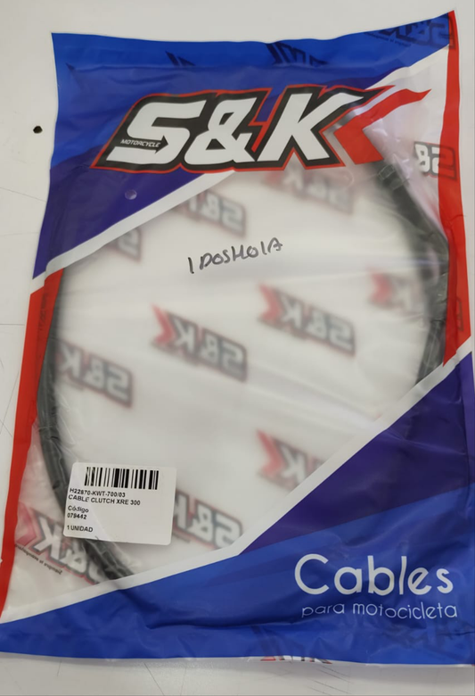 CABLE EMBRAGUE HONDA XRE300 REFERENCIA 22870-KWT-700