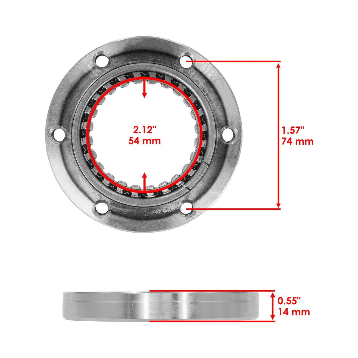 Bendix de Arranque Unidireccional Completo para Suzuki DR650 REFERENCIAS 12600-09860 12600-12810