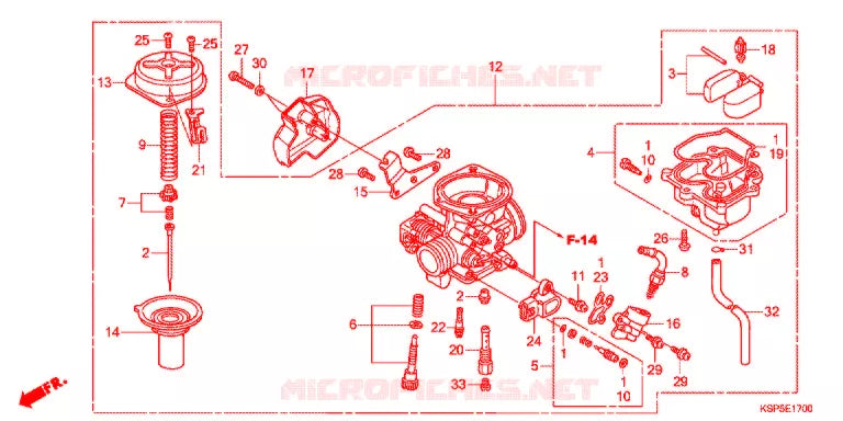 CARBURADOR HONDA CBF150 UNICORN Y CBF150 INVICTA V1 ORIGINAL REFERENCIA 16100-KSP-B03