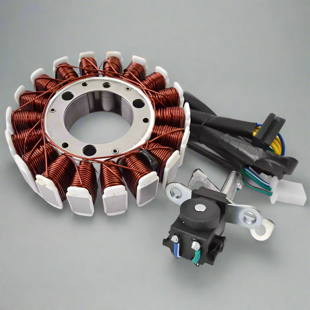 CORONA BOBINA STATOR HONDA XR125L 18 BOBINAS 3 HUECOS REFERENCIA 31120-KRH-D00 31120-KRH-D01