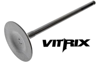 JUEGO VALVULAS HONDA CBR250 MARCA VITRIX REFERENCIA 14711-KYJ-900 14721-KYJ-900 JUEGO 4 PIEZAS